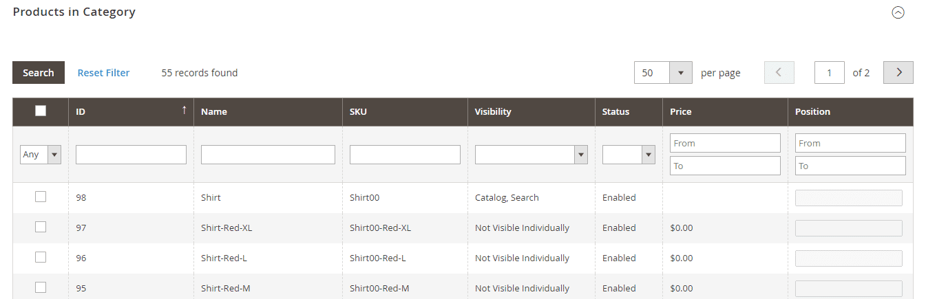 How to Sort Products into Categories in Magento | OneTimePIM