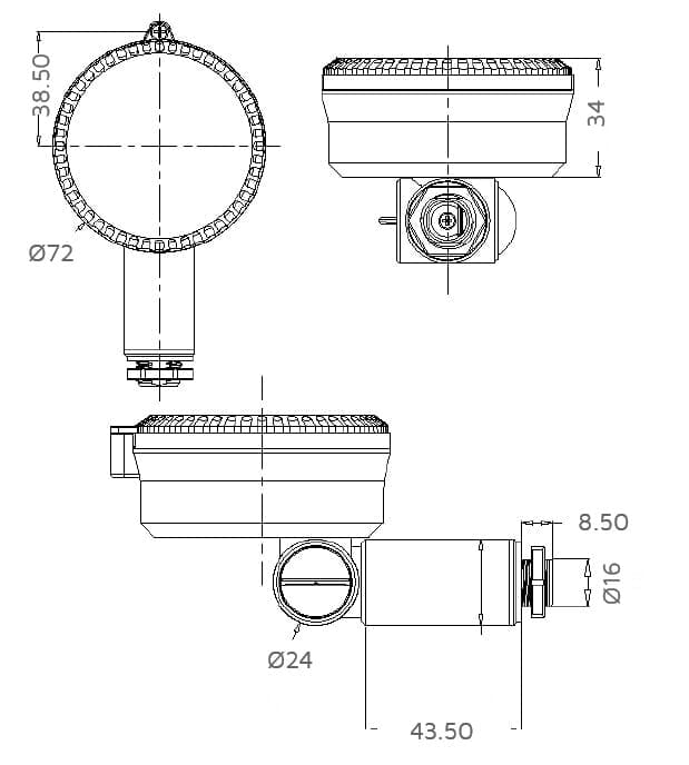 Merrytek Microwave Motion Sensor IP65 - 20mm Knock Out (External) - NET ...