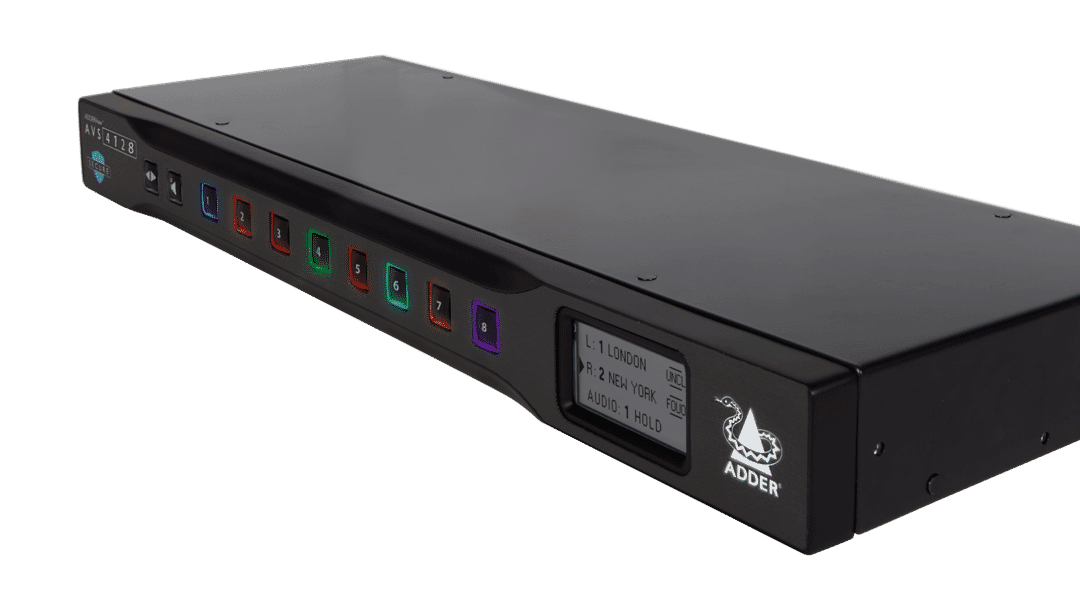 ADDERView® Secure AVS 4128 Flexi-Switch